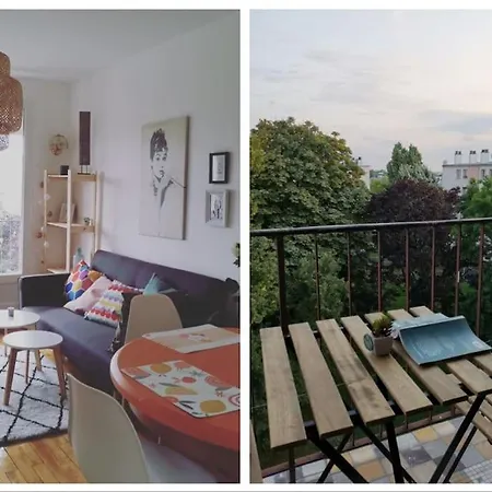 Terrasse+parking 3 Br6p-paris Near Stade De France